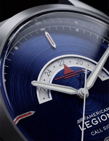 American Legion Discovery Blue.