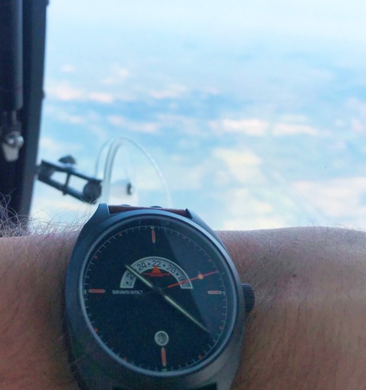Michael D.'s Discovery at altitude.