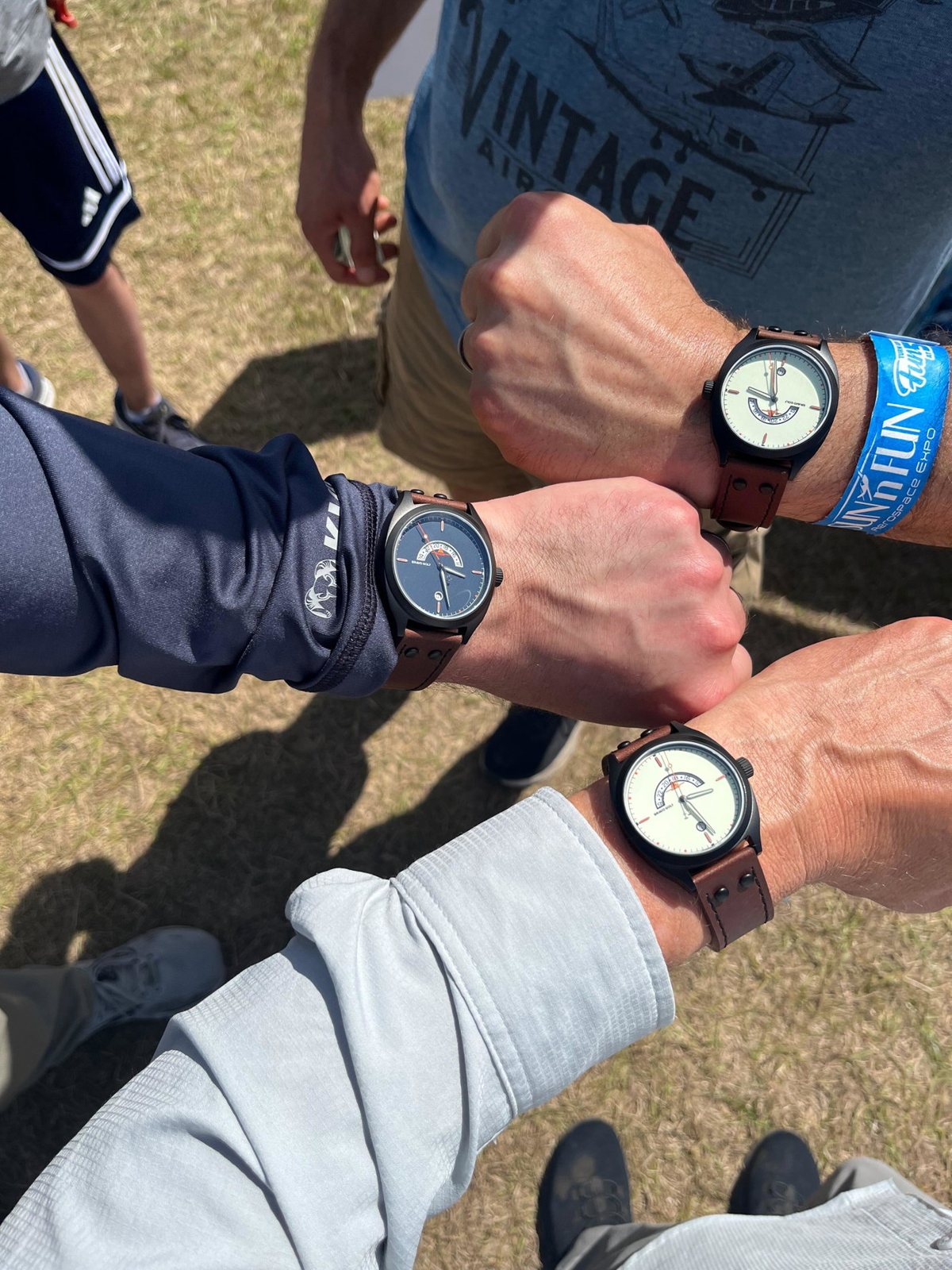 Ryan's photo: two Discovery watches side by side at Sun 'n Fun.